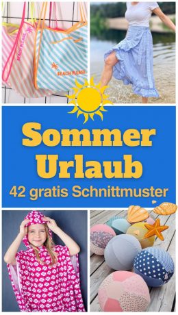 Naehideen sommer urlaub reise strand naehen kostenlos schnittmuster gratis freebies