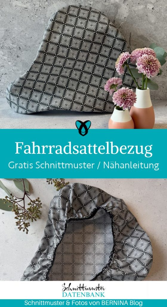 Fahrradsattelbezug regenschutz fahrrad naehen kostenlos schnittmuster gratis pdf download naehidee