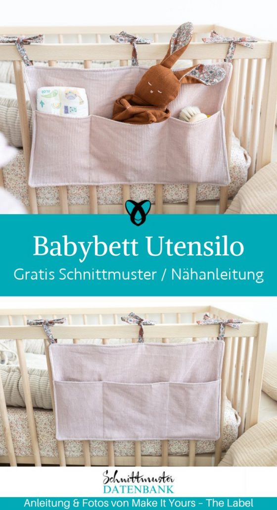 babybett utensilo haengeutensilo bettutensilo naehen kostenlos gratis Freebook naehidee naehanleitung
