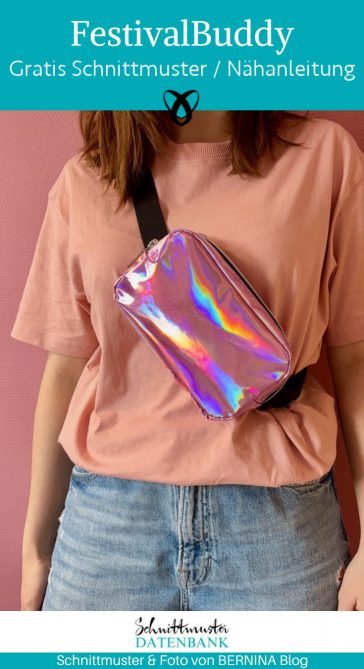 festival bauchtasche crossbody bag naehen kostenlos schnittmuster gratis pdf download naehidee