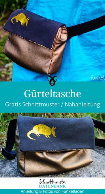 Guerteltasche einfach naehen kostenlos schnittmuster gratis pdf download naehidee