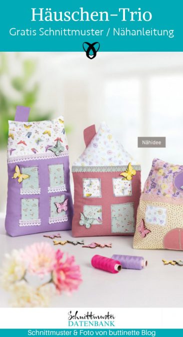 haeusschen deko haus tuerstopper naehen kostenlos schnittmuster gratis pdf download naehidee