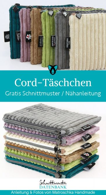 Cord Taeschchen naehen kostenlos gratis Freebook naehidee naehanleitung