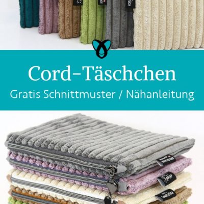 Cord Taeschchen naehen kostenlos gratis Freebook naehidee naehanleitung