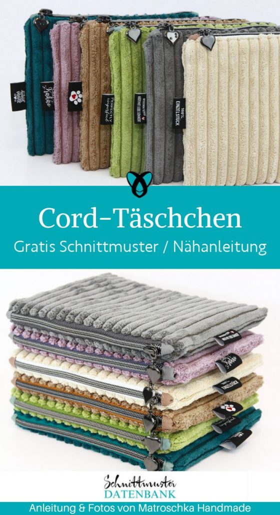 Cord Taeschchen naehen kostenlos gratis Freebook naehidee naehanleitung