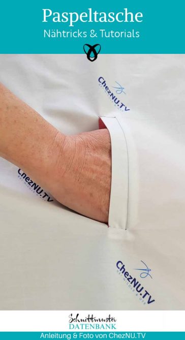 Paspeltasche tutorial anleitung naehen kostenlos gratis Freebook naehidee naehanleitung