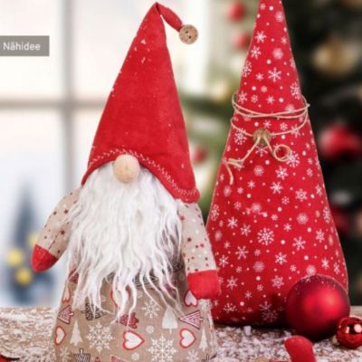 Adventswichtel wichtel weihnachten deko naehen kostenlos schnittmuster gratis pdf download naehidee
