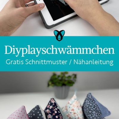 Displayschwaemmchen mini geschenk naehen kostenlos schnittmuster gratis pdf download naehidee