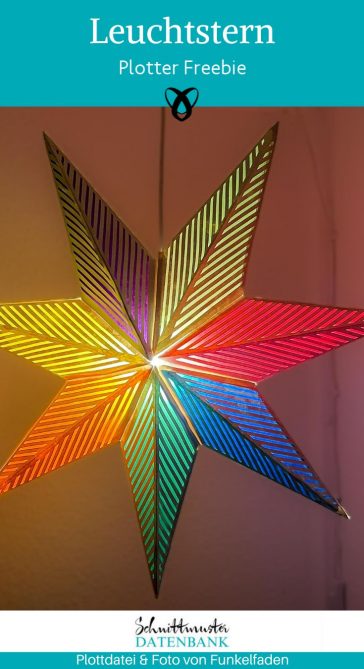 Leuchtstern weihnachtsstern deko plottdatei plotter freebie kostenlos gratis download