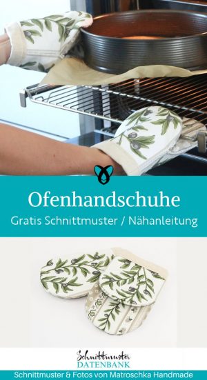 Ofenhandschuhe naehen kostenlos schnittmuster gratis pdf download naehidee