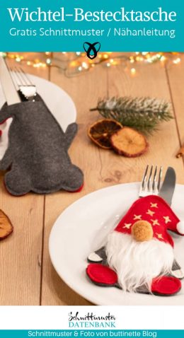 Wichtel bestecktasche weihnachten naehen kostenlos schnittmuster gratis pdf download naehidee