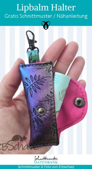 lipbalm halter labello taeschchen naehen kostenlos schnittmuster gratis pdf download naehidee