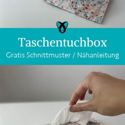 Taschentuchbox upcycling milchkarton naehen kostenlos gratis Freebook naehidee naehanleitung