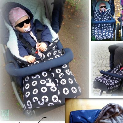 Fusssack buggy kinderwagen winter naehen kostenlos schnittmuster gratis pdf download naehidee