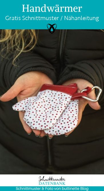 Handwaermer witzig winter naehen kostenlos schnittmuster gratis pdf download naehidee