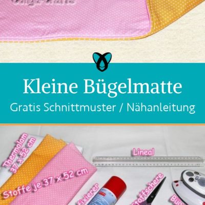 Kleine Buegelmatte naehen kostenlos gratis Freebook naehidee naehanleitung