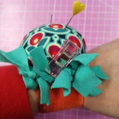 Nadelkissenarmband naehen kostenlos gratis Freebook naehidee naehanleitung