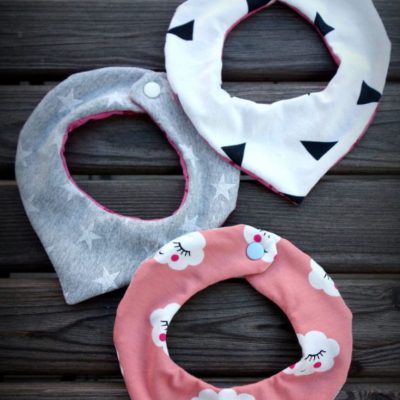 Sabberlaetzchen baby spucktuch naehen kostenlos schnittmuster gratis pdf download naehidee