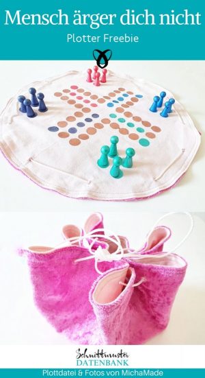 mensch aergere dich nicht spiel unterwegs diy plottdatei plotter freebie kostenlos gratis download