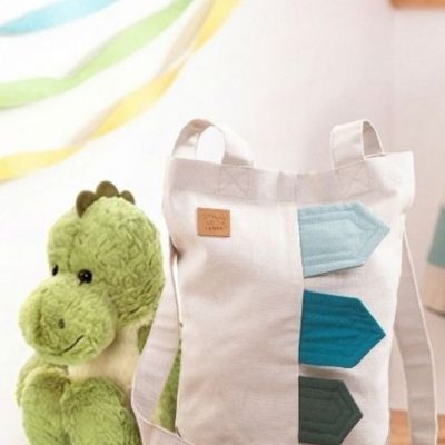 Dino Rucksack kinder naehen kostenlos schnittmuster gratis pdf download naehidee