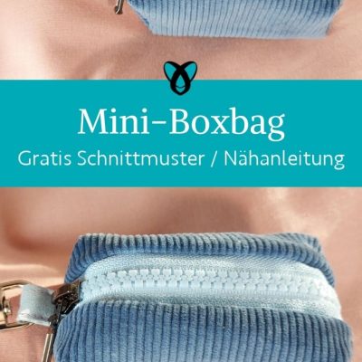 Mini Boxbag naehen kostenlos gratis Freebook naehidee naehanleitung