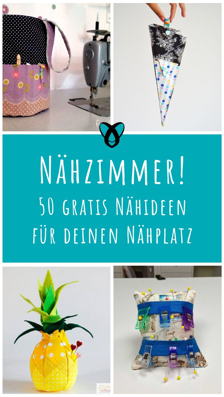 Naehideen naehzimmer naehecke naehplatz naehen kostenlos schnittmuster idee gratis