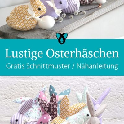 lustige osterhaeschen hase ostern naehen kostenlos schnittmuster gratis pdf download naehidee