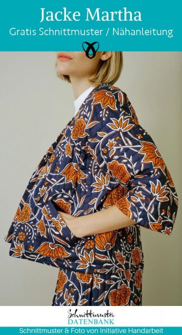 Jacke damen frauen modern naehen kostenlos schnittmuster gratis pdf download naehidee