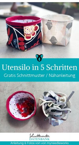 Utensilo einfach naehen kostenlos gratis Freebook naehidee naehanleitung