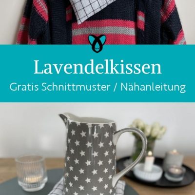 Lavendelkissen einfach naehen kostenlos gratis Freebook naehidee naehanleitung