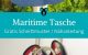 Maritime Tasche jeans seil naehen kostenlos gratis Freebook naehidee naehanleitung
