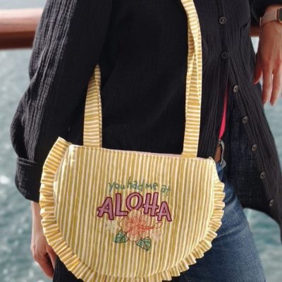 Sommertasche rueschen naehen kostenlos schnittmuster gratis pdf download naehidee