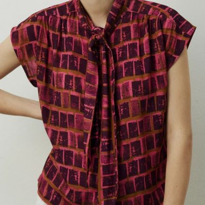 Bluse damen frauen webware sommerbluse naehen kostenlos schnittmuster gratis pdf download naehidee