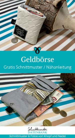 Geldboerse stoff naehen kostenlos schnittmuster gratis pdf download naehidee