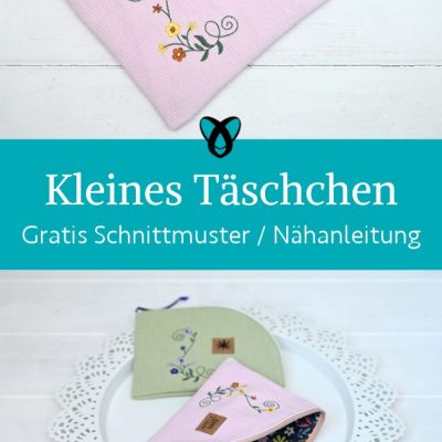 Kleines taeschchen naehen kostenlos schnittmuster gratis pdf download naehidee