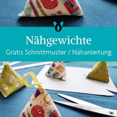 Naehgewichte stoffreste naehen kostenlos gratis Freebook naehidee naehanleitung