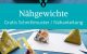Naehgewichte stoffreste naehen kostenlos gratis Freebook naehidee naehanleitung