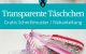Transparente Taeschchen bon bon shaker anhanger naehen kostenlos gratis Freebook naehidee naehanleitung