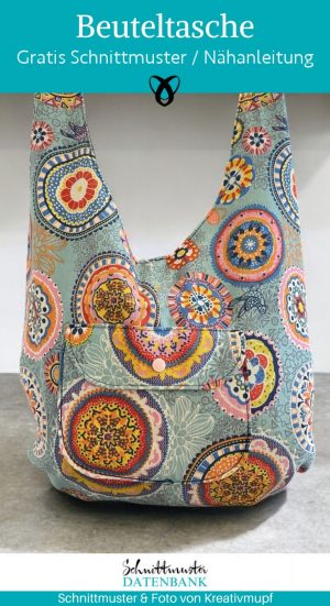 Beuteltasche hippie naehen kostenlos schnittmuster gratis pdf download naehidee