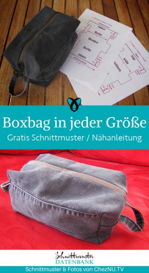 Boxbag eigene masse naehen kostenlos schnittmuster gratis pdf download naehidee