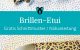 Brillen Etui Kunstleder naehen kostenlos schnittmuster gratis pdf download naehidee