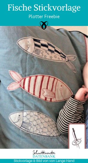 Fische Stickvorlage freebie kostenlos gratis download
