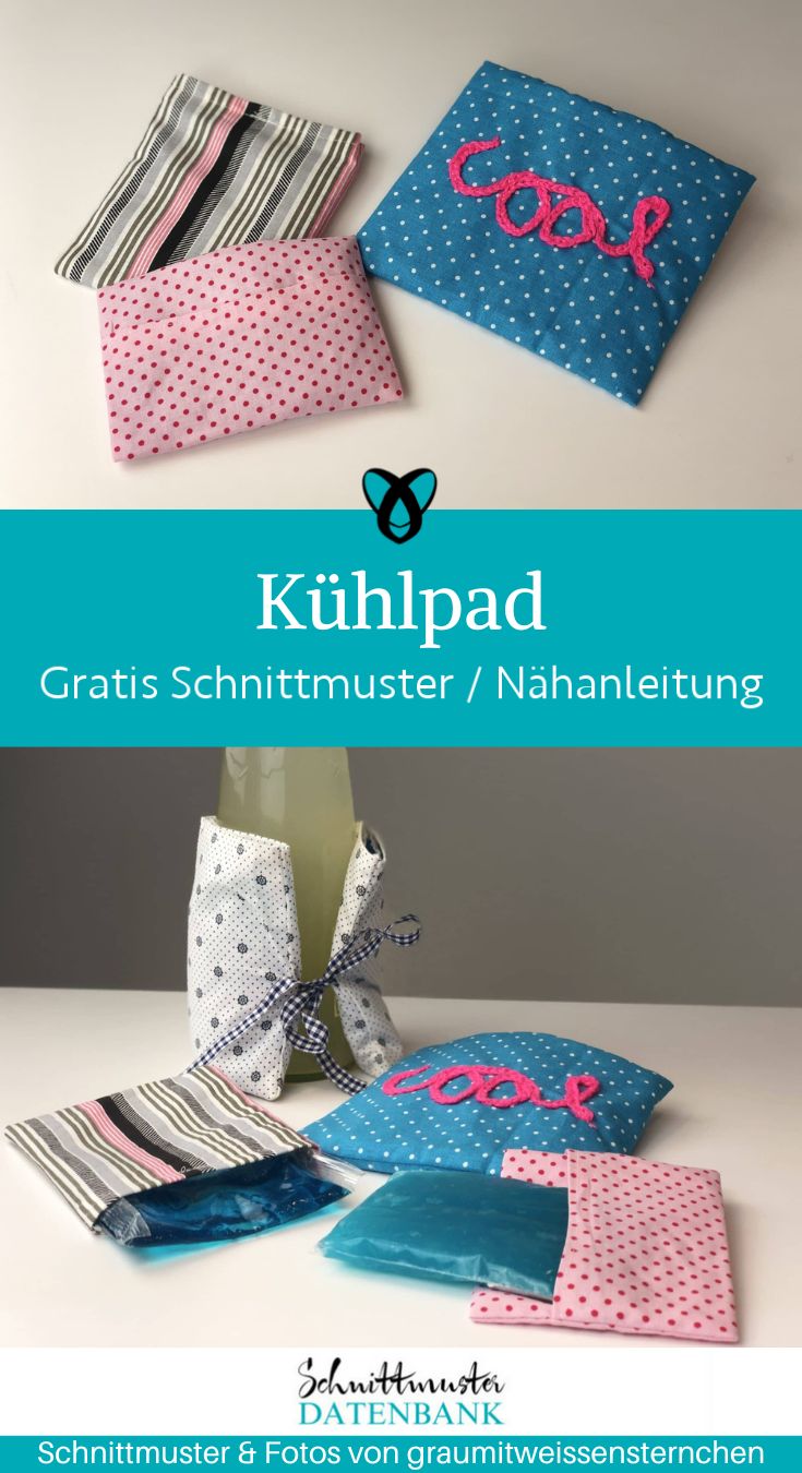 Kuehlpad huelle naehen kostenlos schnittmuster gratis pdf download naehidee