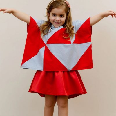 Patchwork top kinder oberteil webware naehen kostenlos schnittmuster gratis pdf download naehidee