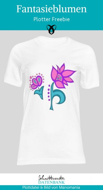 plotterdatei fantasieblumen kostenlos sechs handgezeichnete blumenmotive svg dxf