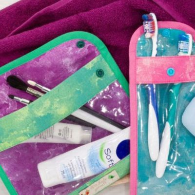 kulturtaschen set naehen kostenlose naehanleitung kulturtaschen fuer reisen naehidee gratis