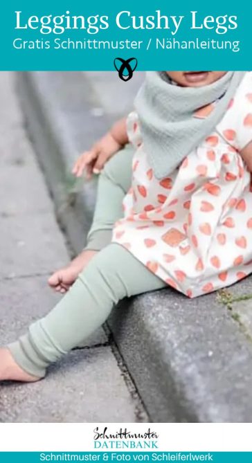 leggings cushy legs naehen kostenlos schnittmuster kinderleggings fuer kinder babys naehidee gratis
