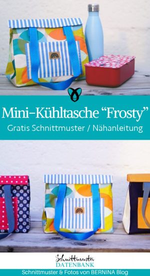 mini kuehltasche naehen kostenlose naehanleitung kuehltasche naehidee gratis