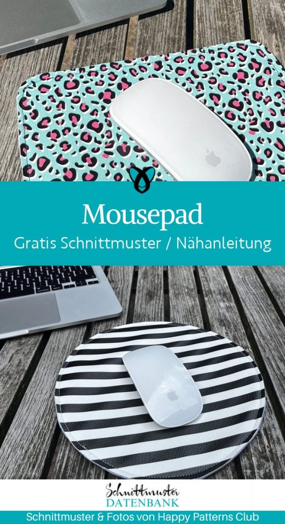 mousepad naehen kostenlos schnittmuster fuers buero naehidee gratis