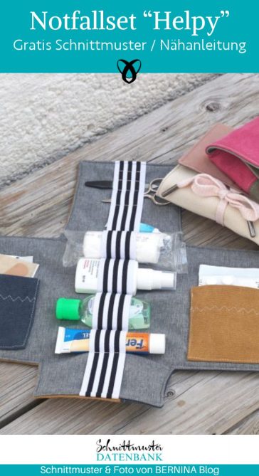 notfallset helpy naehen kostenlos schnittmuster notfalltasche in zwei groessen naehidee gratis